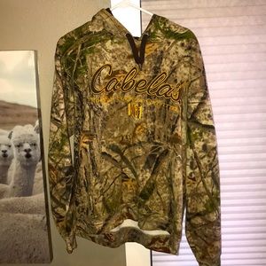 Men’s Camo Cabela’s Sweatshirt